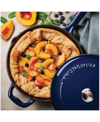 Bestow 10-Inch Cast Iron Enameled Skillet with Lid