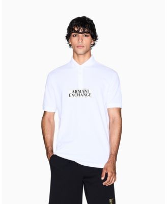 Men's Gold Logo Polo Shirt