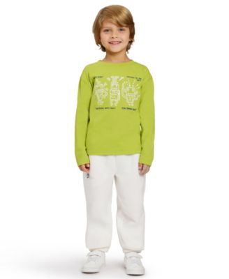 Color Lab by Crayola - Unisex 2-10 Pull-On Fleece Jogger Pants