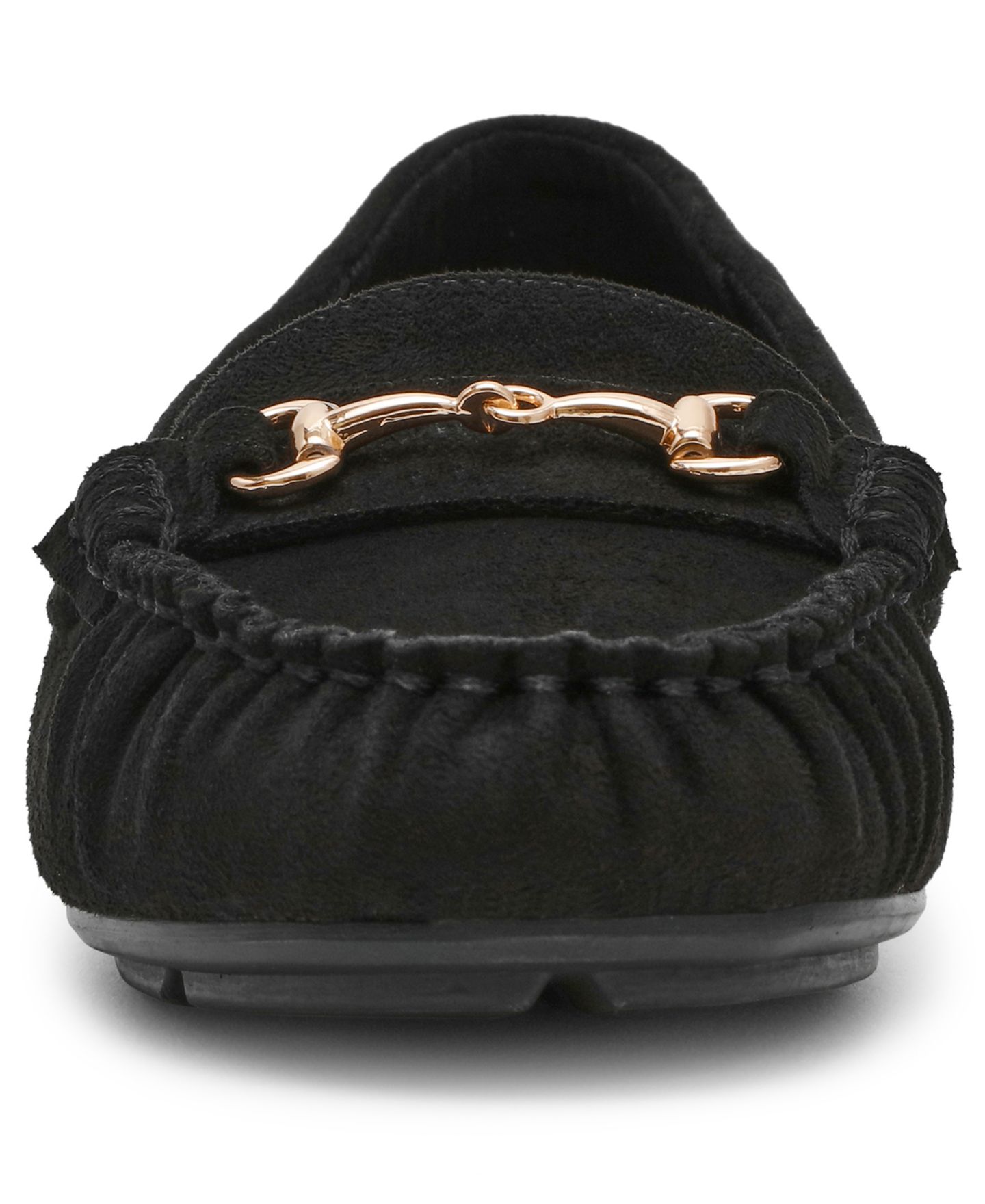 Женские туфли Anne Klein Hewlett Slip On Driver, цвет: Чёрный — фото 6