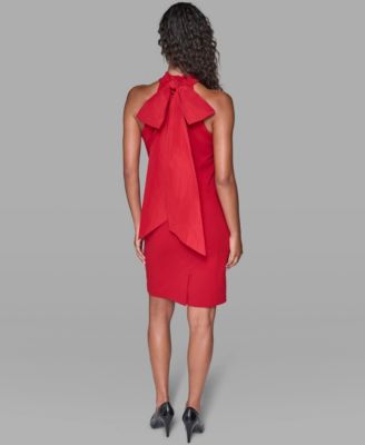 Women's Tie Bow Detail Dress