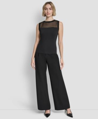 Women's Ponte Sleeveless Tank Top