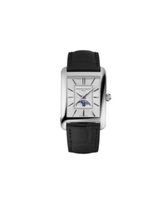 Men's Carree Automatic Blue Strap Watch, 30mm
