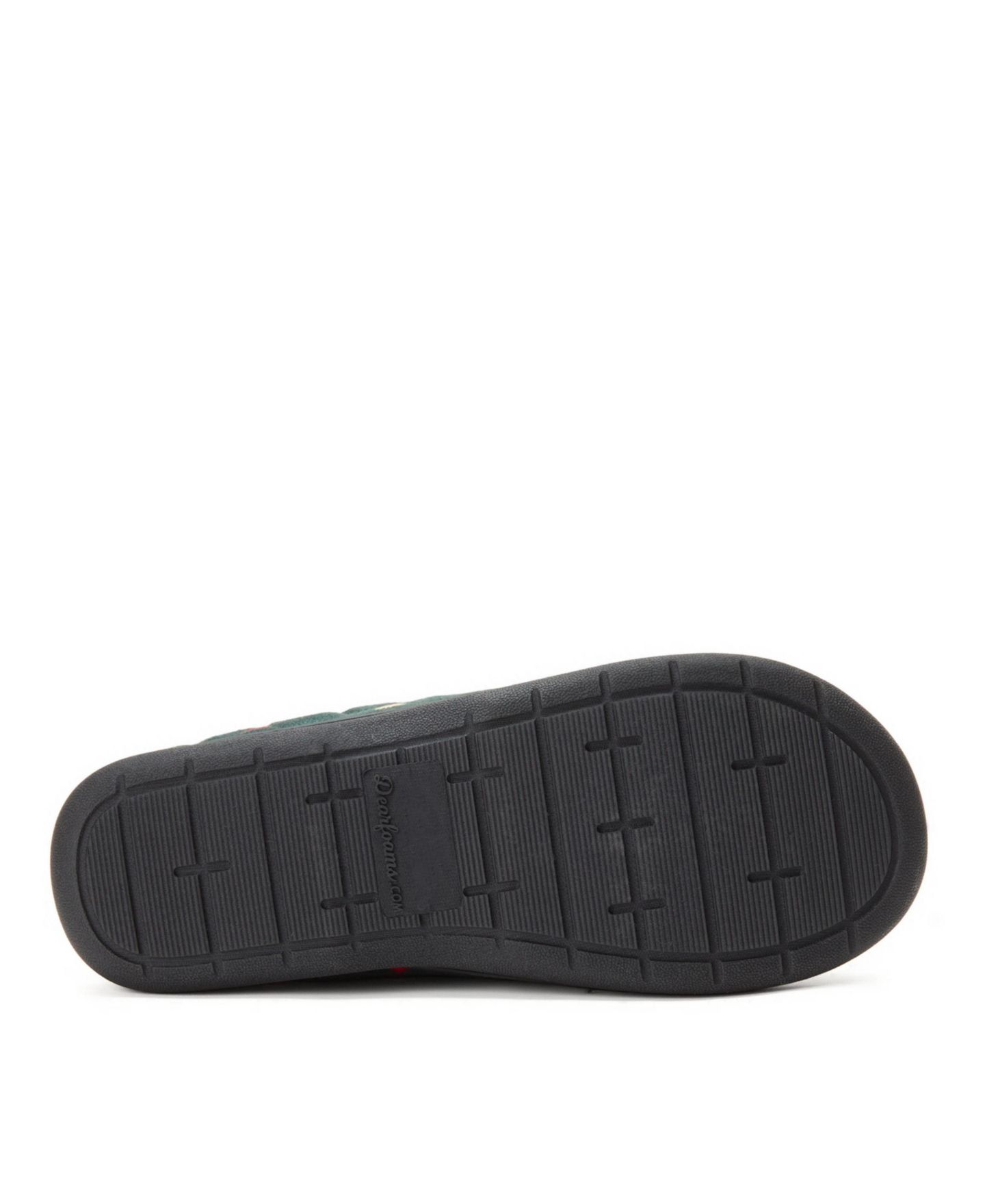 Женские сабо Dearfoams Darcy Velour Clog Slippers, цвет: Тёмно-зелёный — фото 5