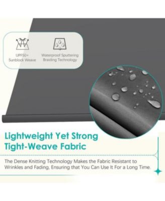 Retractable Awning, 30"x40" Manual Outdoor Awnings for Door Entrance, Sun Shade Canopy