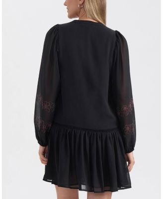 Women's Boho Dress with Floral Design