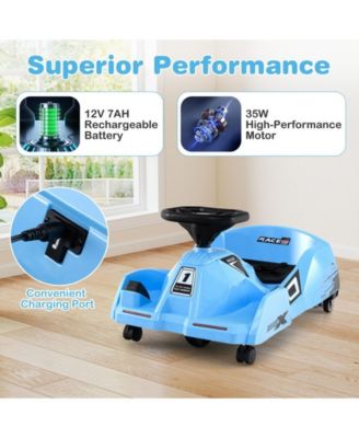 12V Electric Cleaning Go Kart with Detachable Mop and Remote Control