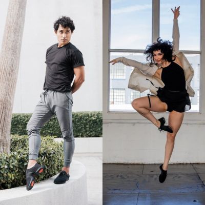 Women's All-black Split-sole Sneaker