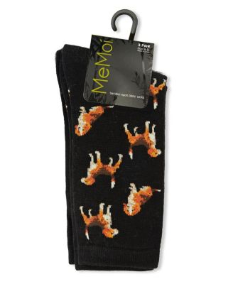 Women's 3 Pair Pack Beagle Crew Socks