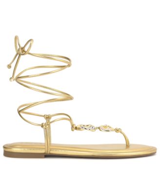 Women's Hakima Lace-up Flat Sandals, Macy's Exclusive