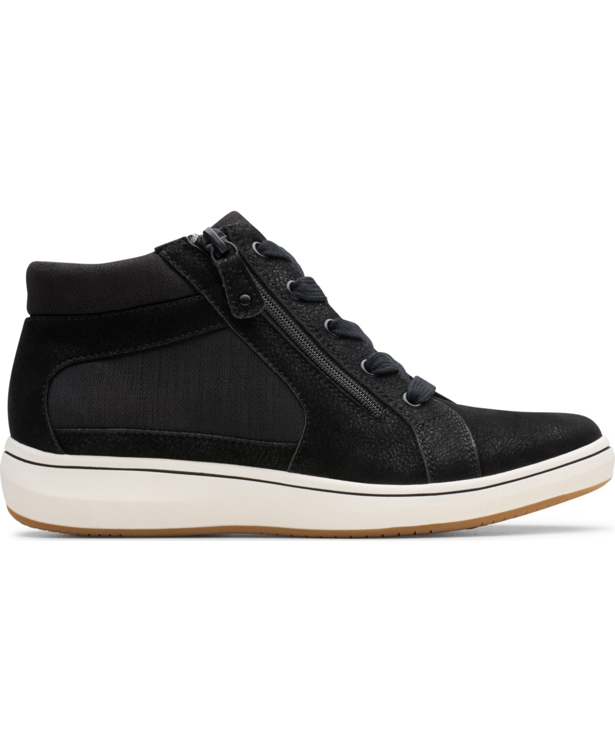 Clarks Women's Breezesky Rae Lace-up Sneaker In Black