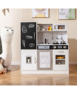 Pretend Play Kitchen with Utensils for Kids Aged 3+