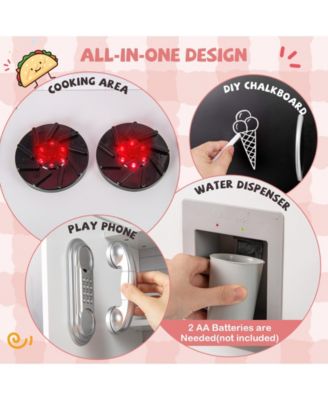 Pretend Play Kitchen with Utensils for Kids Aged 3+