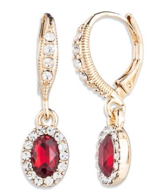 Givenchy - Crystal Stone Silver and Gold-Tone Drama Drop Earrings