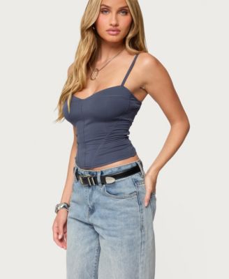 Women's Katanya Lace Up Top