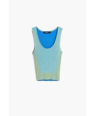 Women's Textured striped T-shirt