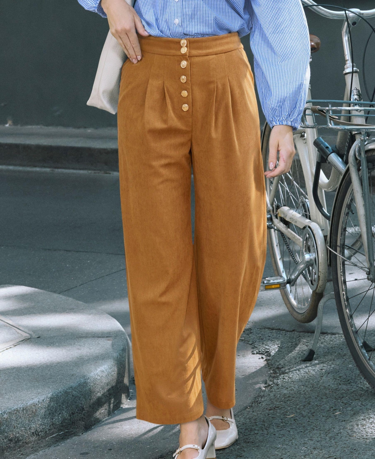 Cupshe Women's Downtown Moves Khaki Pants