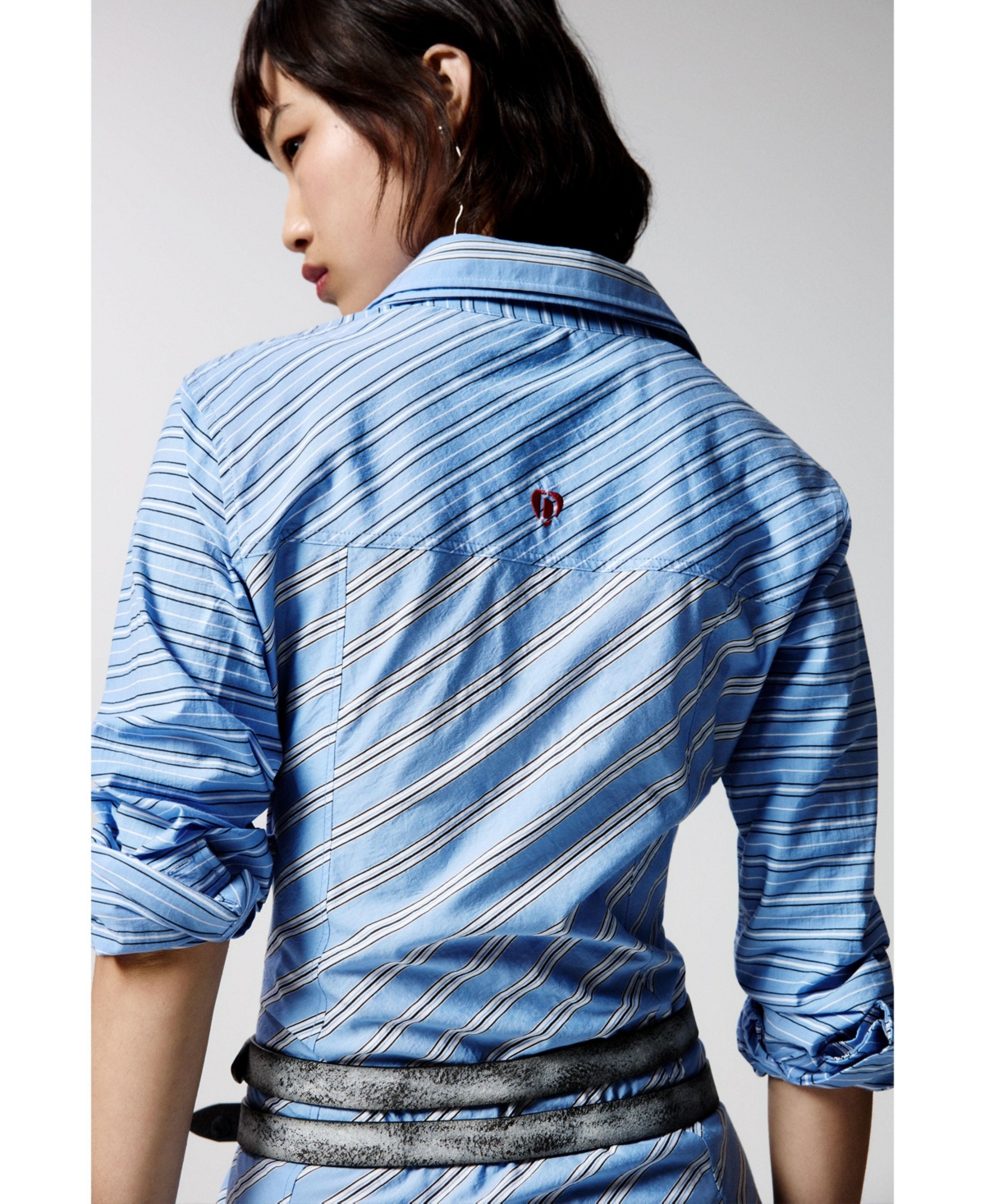 Desigual Women's Striped shirt dress