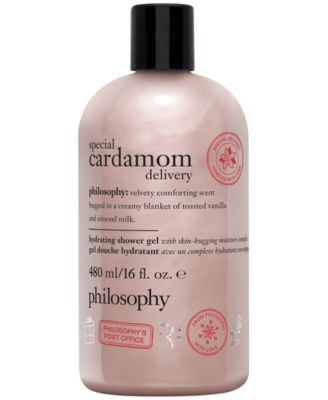 philosophy - Special Cardamom Delivery Hydrating Shower Gel, Bubble Bath, & Shampoo, 16 oz.