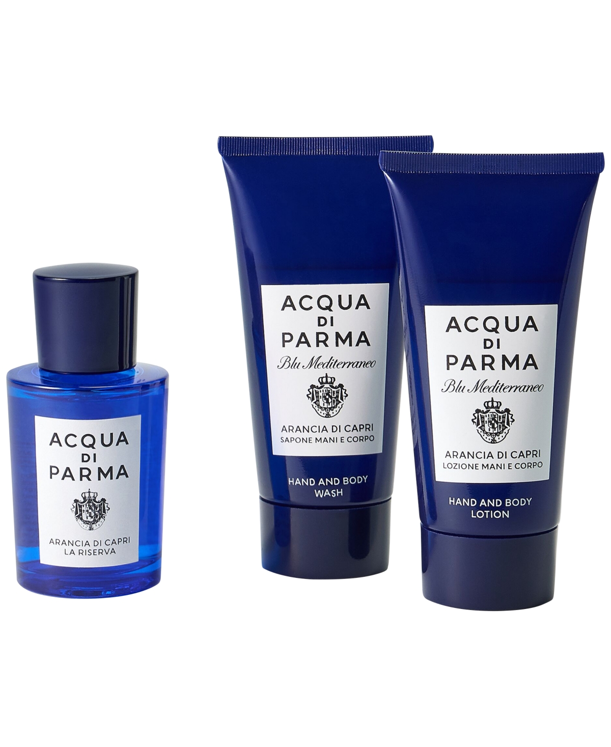 Acqua Di Parma 3-pc. Arancia Di Capri La Riserva Fragrance Gift Set In Transparent