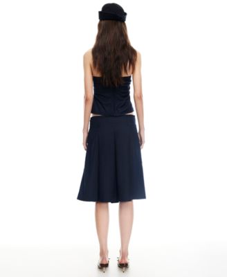 Women's Anchored Midi Skirts