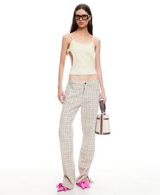 Women's Alabama Checked Detail Jeans