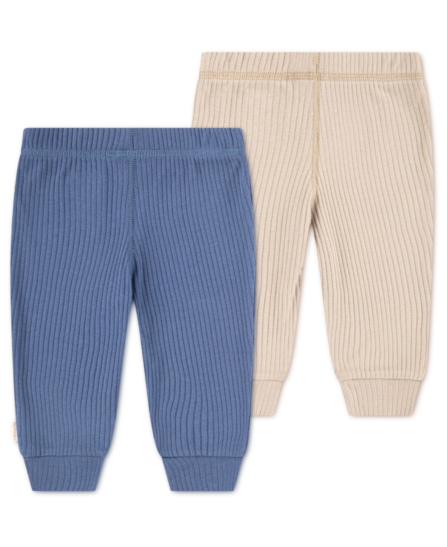 Брюки Huggies Pull-On Pants, 2-Pack Set для мальчиков-малышей, цвет: Индиго / Бежевый — фото 2