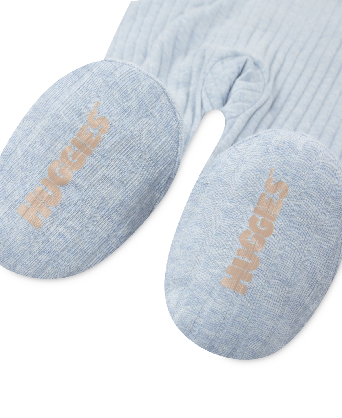 Huggies Baby Boys Footed Long Sleeves Coverall In Blue