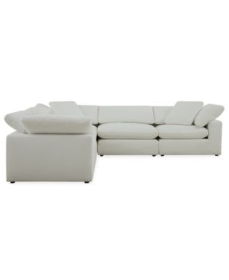 Fog 5-Pc. Fabric L-Sectional Sofa Set