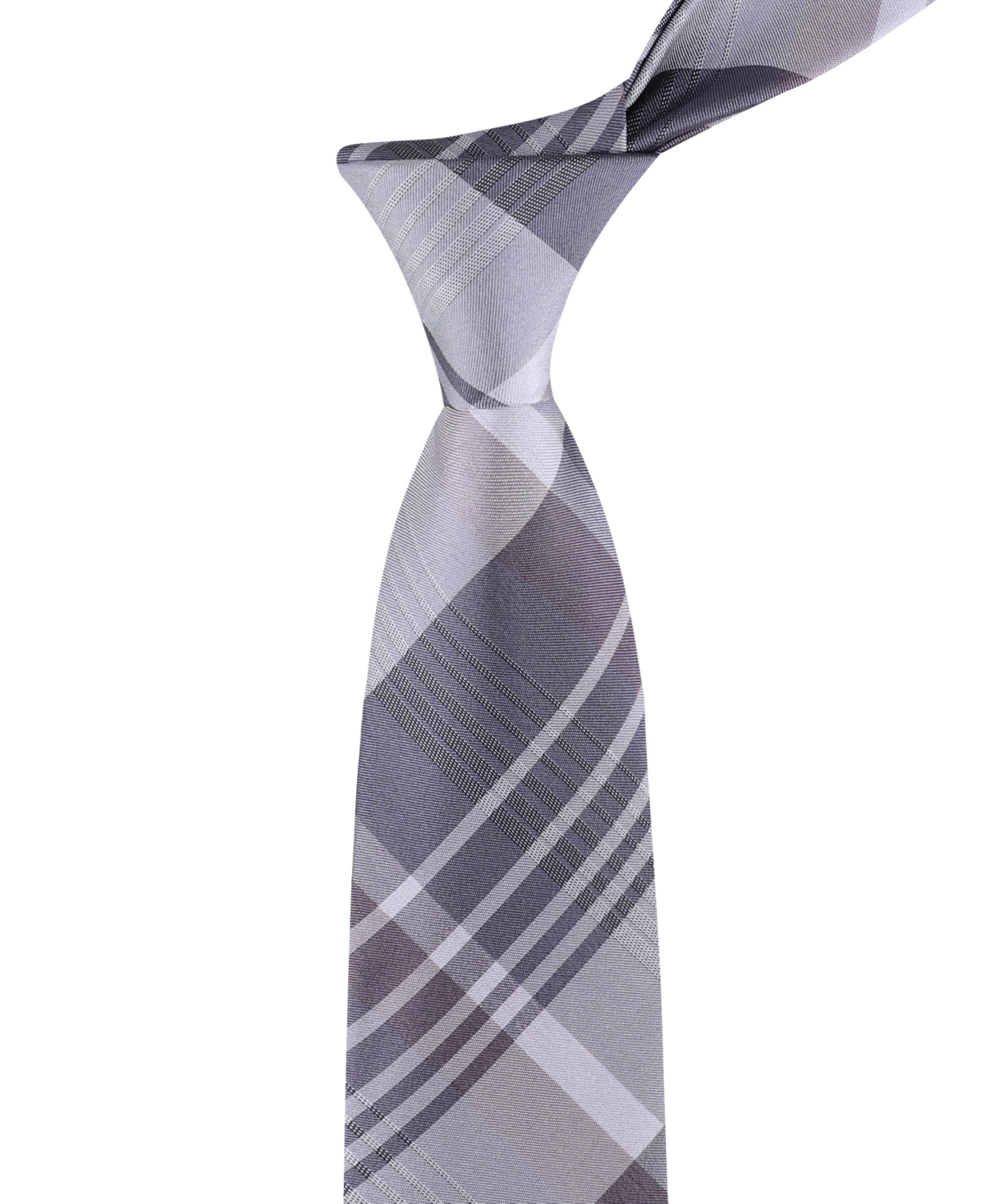 Calvin Klein Men's Doris Plaid Pattern Classic Tie