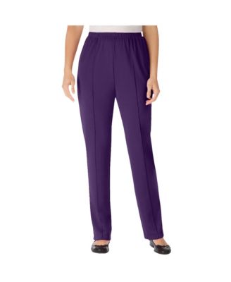Women's Within Tall Knit Hassle-Free Pull-On Elastic-Waist Pants