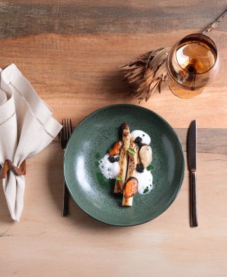 Stoneware Pasta Bowls, Set of 6