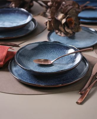 Stoneware Salad Bowls, Set of 6