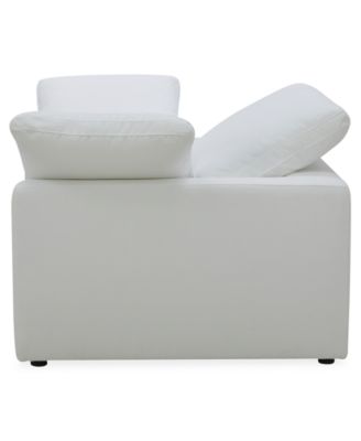 Fog 55" Fabric Accent Chair