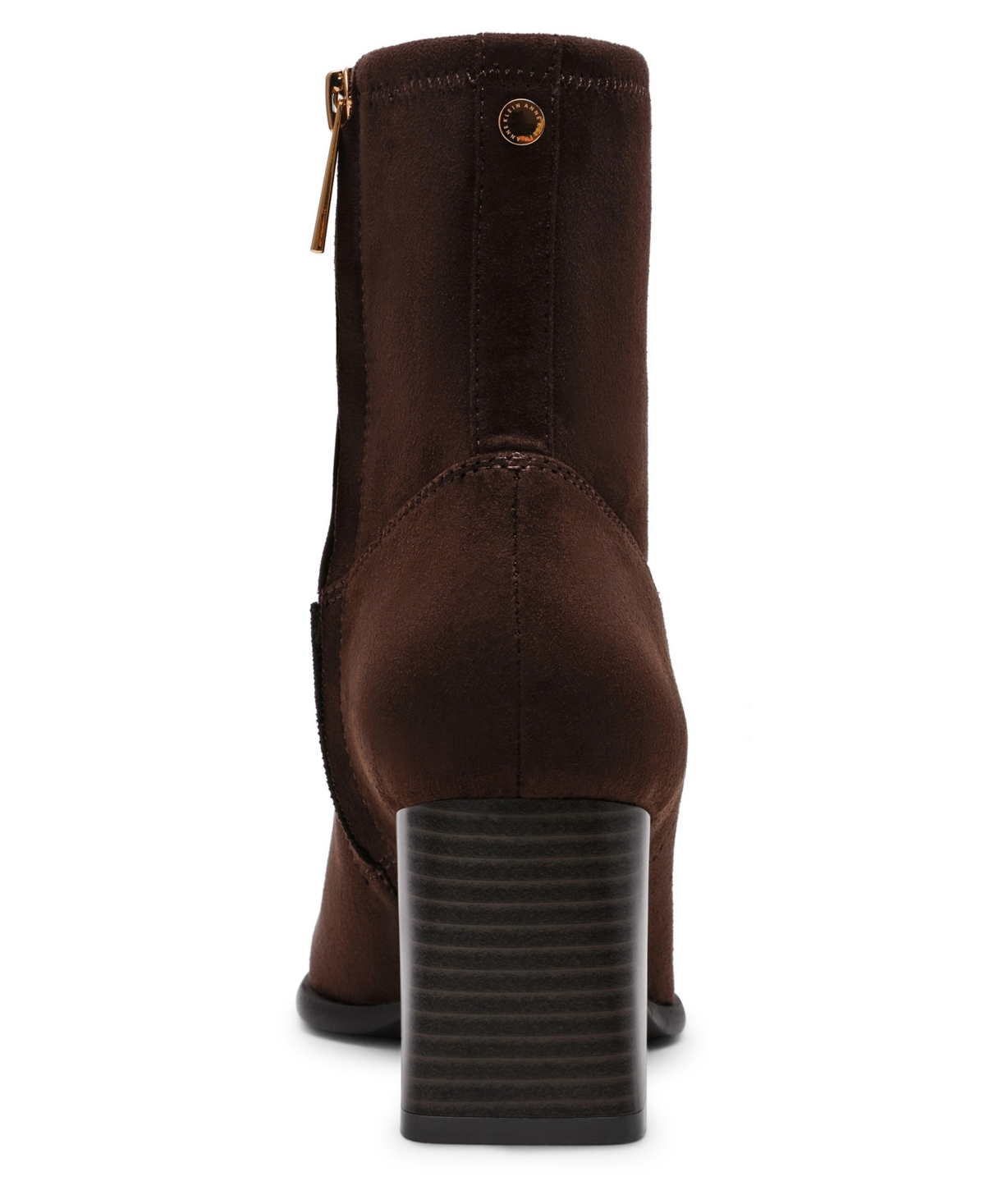 Anne Klein Women's Paidge Block Heel Dress Booties In Brown