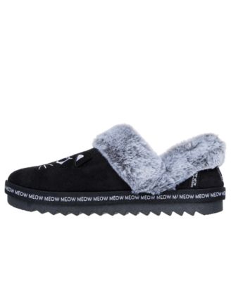Women's Slip-ins: BOBS Cozy Kiss - Meow PJs Comfort Slippers from Finish Line