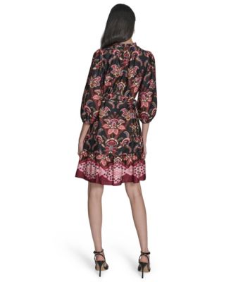 Women's Keyhole Pull-On Dress