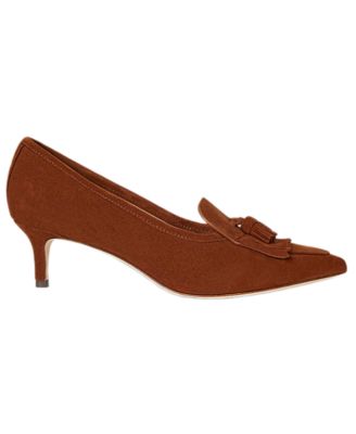 Women's Adrienne Suede Kiltie Pumps