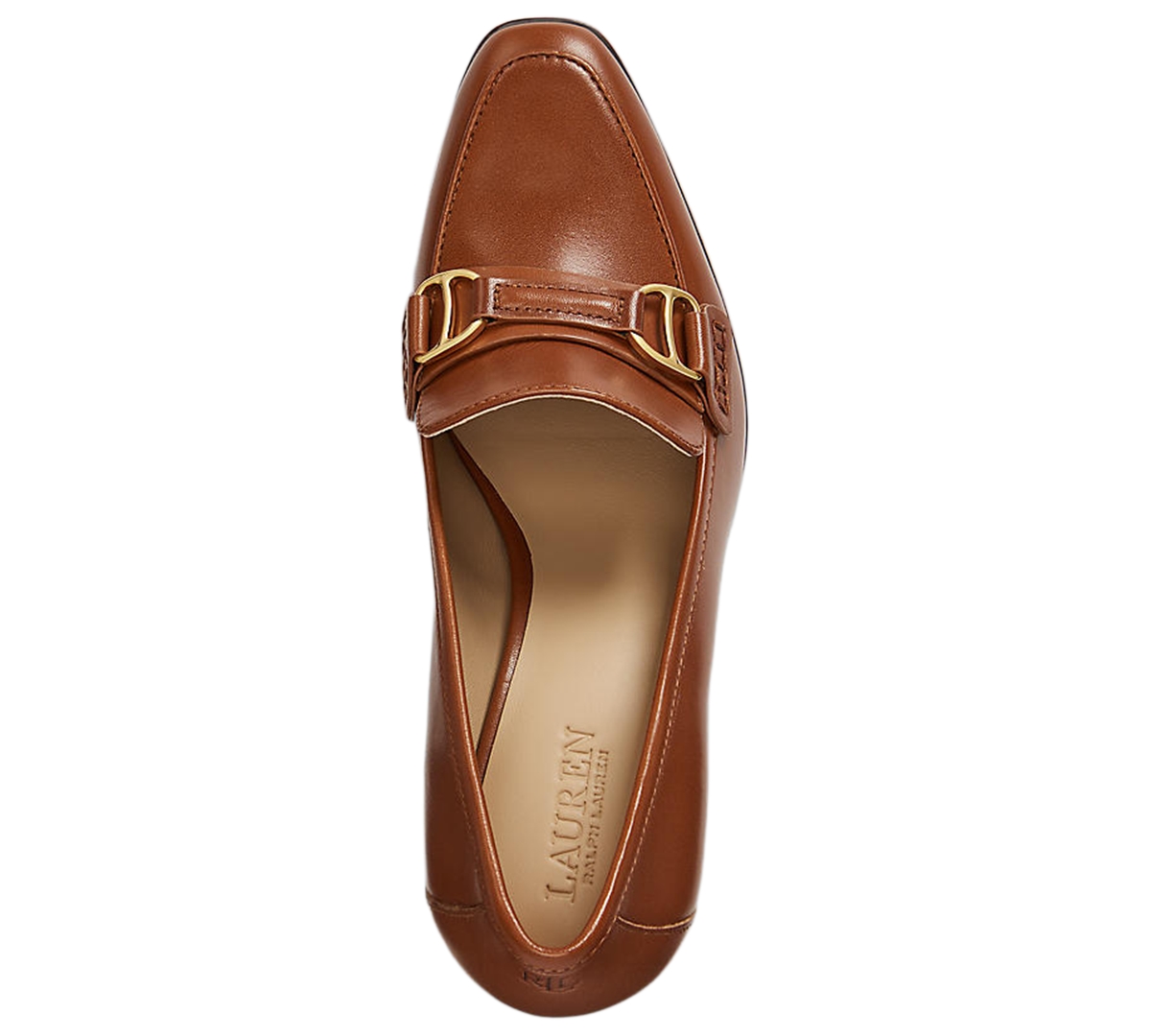 Ralph Lauren Women's Tasha Slip On Loafer Pumps In Brown