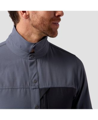 Men's Tahoe Woven Convertible Snap-Up Shirt Performance Shirts Long Sleeve