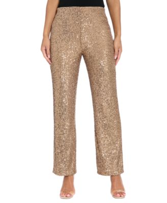 Women's Textured Pull-On Pants