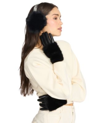 Women's 2-Piece Snake Band Earmuff and Gloves Gift Set