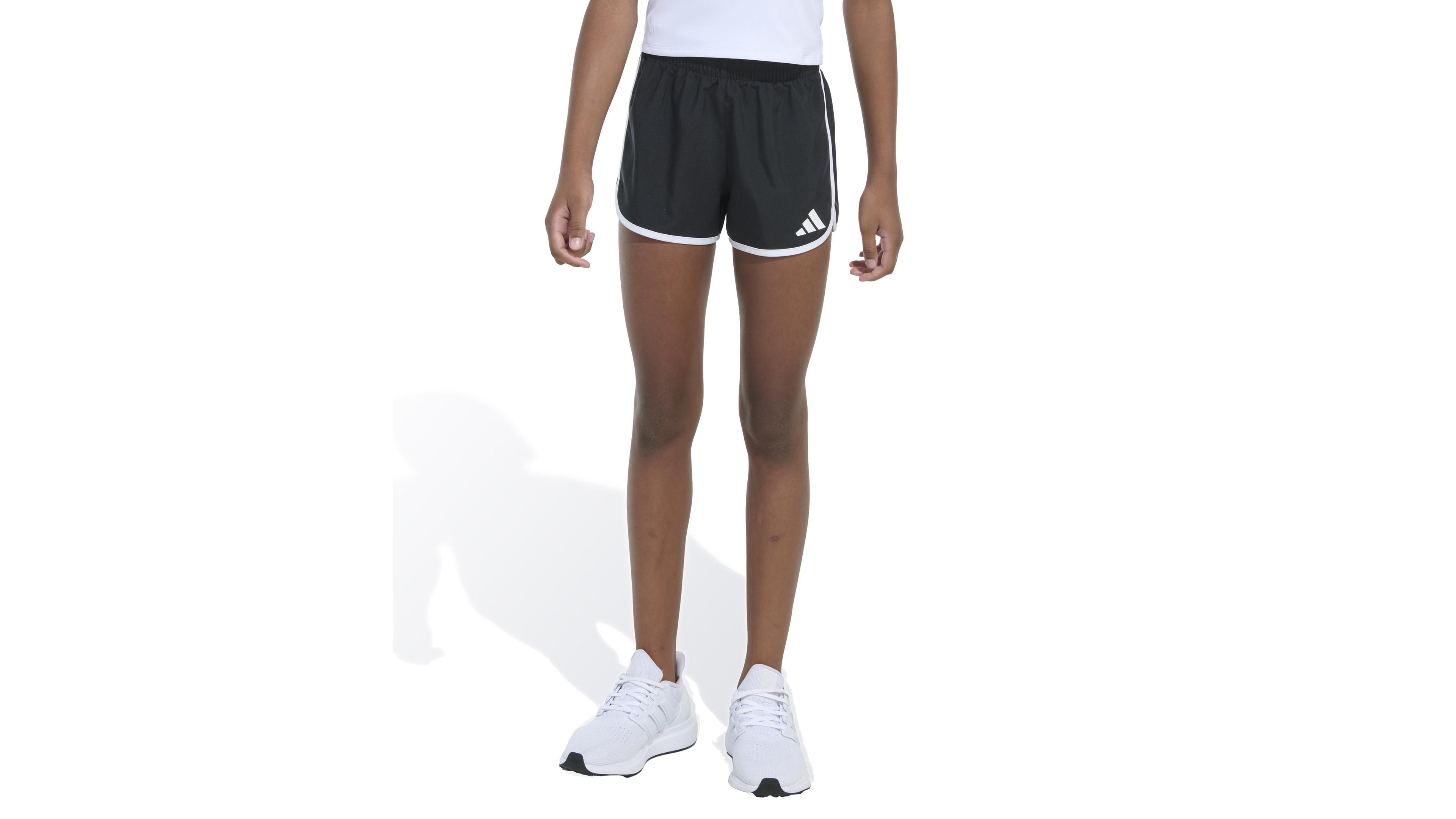 adidas Girls 8-16 Pacer Pull-On Shorts