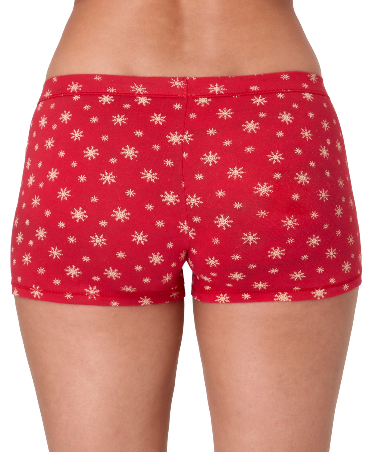 Hanes Women's 4-piece Boxer Brief Underwear Assorted Bonus Pack In Red
