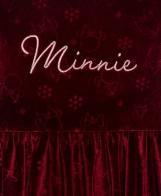 Girls' 2T-6X Minnie Mouse Short-Sleeve Debossed Dress