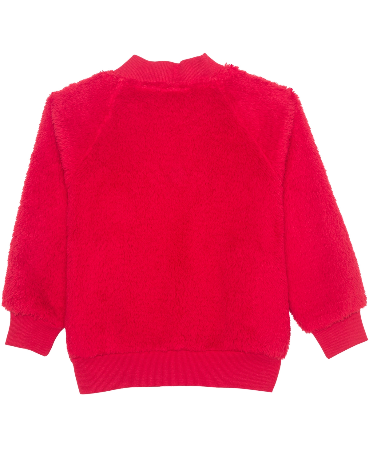 The Grinch Girls 2t-6x Zipper Woobie Jacket In Red