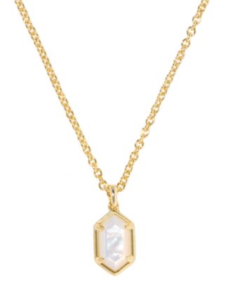Kendra Scott - 14k Gold-Plated Hallie Short 18" Pendant Necklace
