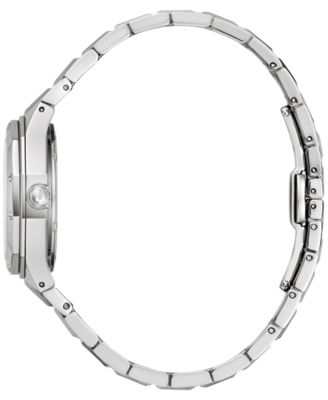 Women's Classic Silver-Tone Stainless Steel Bracelet Watch, 32mm