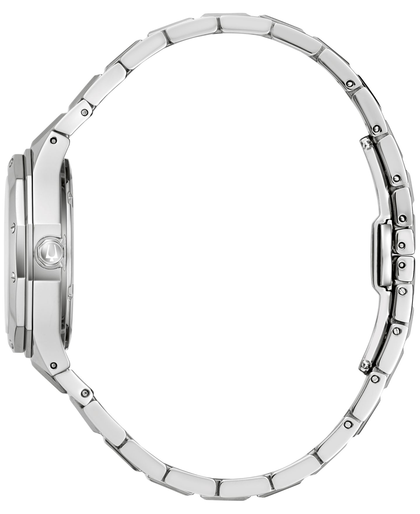 Женские часы Bulova Classic Silver-Tone Stainless Steel Bracelet Watch, 32mm — фото 2