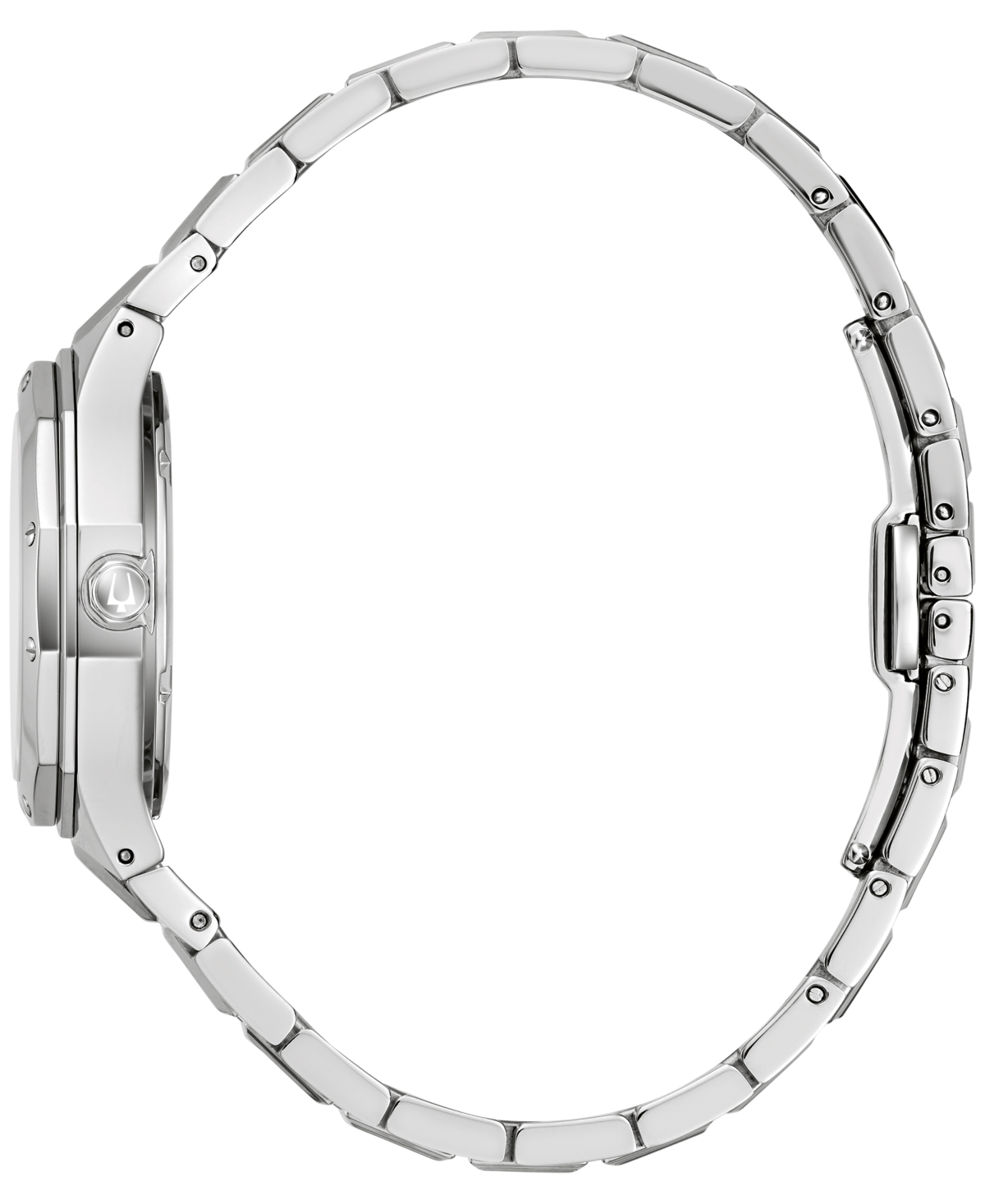 Bulova Women's Classic Silver-Tone Stainless Steel Bracelet Watch, 32mm